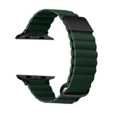 Gpack Apple Watch 6 40 mm KRD78 Siyah Strap Metal Toka Pu Deri Kordon