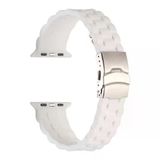 Gpack Apple Watch 7 41 mm KRD 72 Sarı Mat Silikon Ayarlanabilir Kordon
