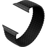Gpack Apple Watch SE 2 2022 40 mm Naylon Solo Loop 135 MM Small KRD 61 Siyah Kordon