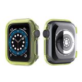Gpack Apple Watch Se 40 mm Önü Arkası Açık Renkli Silikon Bronz Kordon