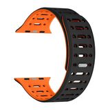 Gpack Apple Watch Series 3 4 5 44Mm Kordon Oval Delikli Silikon Strap Krd124