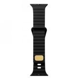 Gpack Apple Watch Series 8 41 mm KRD73 Kaherengi Silikon Metal Tokalı Ayarlanabilir Kordon