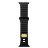 Gpack Apple Watch Series 8 45 mm Silikon Metal Tokalı Ayarlanabilir Krd73 Kordon