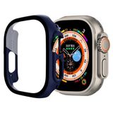 Gpack Apple Watch Ultra 49mm Ekran Koruyucu Full Glue Gard Önü Kapalı Sert