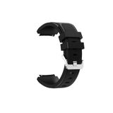 Gpack Garmin Instinct 2 Kordon Kayış Çizgili Silikon 22/CZG Siyah