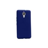 Gpack General Mobile GM5 Plus ile Uyumlu Kılıf, Premier Silikon, Nano Glass Koruyucu, Lacivert
