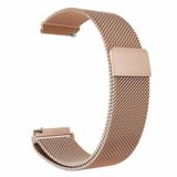 GPACK Honor Choice Band 20mm ile uyumlu Kordon Kayış Metal Hasır Örgülü 20/hs, Rose Gold
