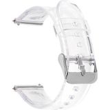Gpack Honor Watch 4 Pro KRD 13 Metal Tokalı Şeffaf Silikon Kordon