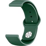 Gpack Honor Watch Magic 2 42MM Kordon Kayış Mat Silikon 20/KRD11E Koyu Yeşil - Huawei Watch GT 3 Active 42mm