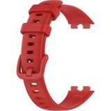 Gpack Huawei Band 8 KRD 11 Kırmızı Mat Klasik Silikon Ayarlanabilir Kordon