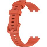 Gpack Huawei Band 8 KRD 11 Turuncu Mat Klasik Silikon Ayarlanabilir Kordon