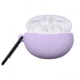 Gpack Huawei FreeBuds 4i Mat Kancalı Silikon Sf10 Lila Kılıf