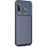Gpack Huawei Honor 20 Lite Negro Karbon Dizayn Nano Glass Lacivert Silikon Kılıf