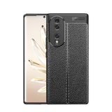 Gpack Huawei Honor 70 Kılıf Niss Silikon Deri Görünümlü