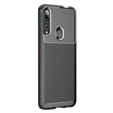 Gpack Huawei Honor 9X Negro Karbon Dizayn Nano Glass Siyah Silikon Cep Telefonu Kılıf