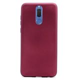 GPACK Huawei Mate 10 Lite ile uyumlu Kılıf Premier Silikon Mat, Mürdüm