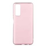 GPACK Huawei P Smart 2021 ile uyumlu Kılıf Premier Silikon Mat Koruma, Bronz