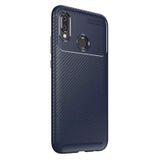 Gpack Huawei P Smart Plus Negro Karbon Dizayn Silikon Lacivert Kılıf
