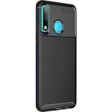 Gpack Huawei P30 Lite Negro Karbon Dizayn Siyah Silikon Kılıf