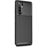 Gpack Huawei P30 Pro Negro Karbon Dizayn Siyah Silikon Kılıf