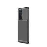 Gpack Huawei P40 Pro Negro Karbon Dizayn Silikon Siyah Kılıf
