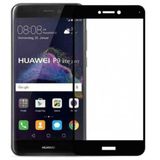 Gpack Huawei P9 Lite Renkli Full Kapatan Cam Siyah Ekran Koruyucu