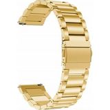 Gpack Huawei Watch 3 Pro Classic Metal Sıralı Kordon KRD 04 Gümüş Kordon