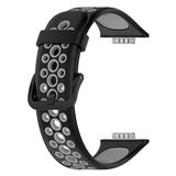 Gpack Huawei Watch Fit 2 Delikli Silikon Birebir HS 19 Antrasit Kordon