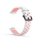 Gpack Huawei Watch Fit 2 Delikli Silikon Birebir HS 19 Pembe Kordon