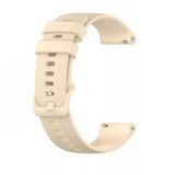 Gpack Huawei Watch GT 3 Classic 46 mm Benekli Kancalı Silikon Bej Kordon