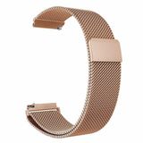 Gpack Huawei Watch GT 3 Elegant Milanese 42 mm Hasır Metal Örgülü Ayarlanabilir Bronz Kordon