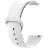 Gpack Huawei Watch GT 3 Elite 46 mm Mat Klasik Silikon KRD 11 Beyaz Kordon