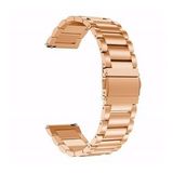 Gpack Huawei Watch GT2 42 mm Elegant Edition Metal Sıralı Kordon KRD 04 Siyah Kordon