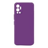 GPACK Infinix Hot 12 ile uyumlu Kılıf Mat Kamera Korumalı Premier Mat Silikon, Mor