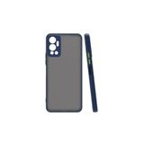 Gpack Infinix Hot 12 Kılıf, Hux Kamera Korumalı Silikon, Lacivert