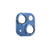 Gpack iPhone 13 ile Uyumlu Kamera Metal Cam Lens Full Koruyucu, Mavi