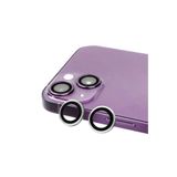Gpack iPhone 14 Plus ile Uyumlu Kamera Lens Koruyucu, Metal, Gri Koyu
