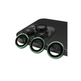Gpack iPhone 14 Pro ile Uyumlu Kamera Lens Koruyucu, Metal, Koyu Yeşil