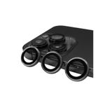 Gpack iPhone 14 Pro Max ile Uyumlu Kamera Lens Koruyucu, Metal, Gri