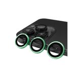 Gpack iPhone 14 Pro Max Uyumlu Kamera Lens Koruyucu, Metal, Yeşil