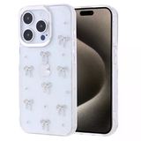 Gpack İphone 15 Pro Uyumlu Kılıf Kenarlar Airbagli Simli Şeffaf Kutup Kapak