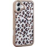Gpack İphone 16 Plus Uyumlu Kılıf Simli Ve Taşlı Dizayn Azra Kapak