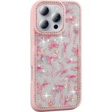 Gpack İphone 16 Pro Max Uyumlu Kılıf Simli Ve Taşlı Dizayn Azra Kapak