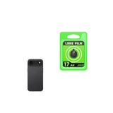 Gpack iPhone 17 Air Uyumlu Kamera Lens Koruyucu Metal Tekli CL07, Siyah