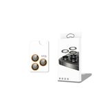 Gpack iPhone 17 Pro Max ile Uyumlu Kamera Koruyucu, Safir Cam, Anti-Reflective, Turuncu