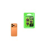 Gpack iPhone 17 Pro Max Uyumlu Kamera Lens Koruyucu, Metal, Turuncu