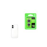 Gpack iPhone 17 Uyumlu Kamera Lens Koruyucu, Metal, Tekli CL07, Gümüş