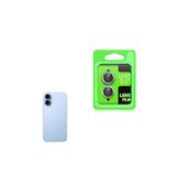 Gpack iPhone 17 Uyumlu Kamera Lens Koruyucu Metal Tekli CL07, Mavi