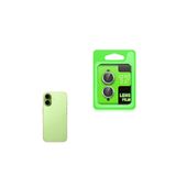Gpack iPhone 17 Uyumlu Kamera Lens Koruyucu Metal Tekli CL07, Yeşil