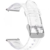 Gpack KRD 13 Renksiz Honor Watch GS 3i Metal Tokalı Şeffaf Silikon Kordon